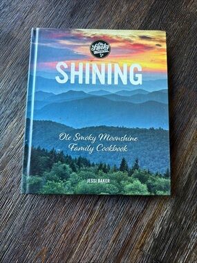 Shining Ole Smoky Moonshine Family Cookbook - Blue/Green Cover